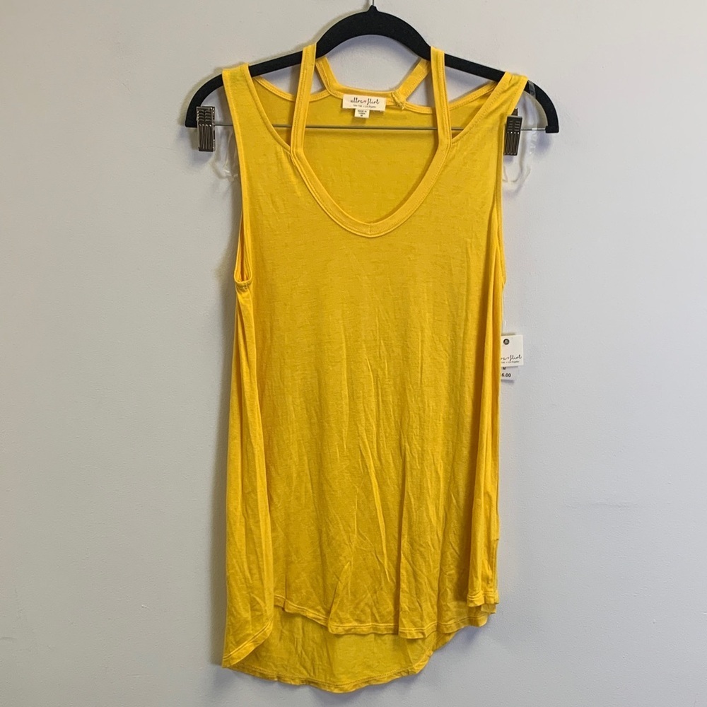 Ultra Flirt Vibrant Yellow Tank Top